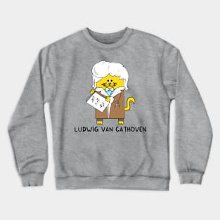 Ludwig van Cathoven Crewneck Sweatshirt